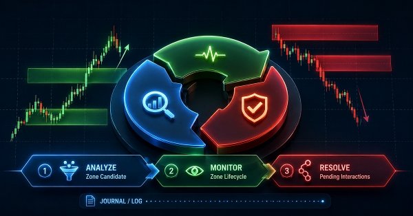 Interactive Supply and Demand Zone Manager in MQL5 (Part III): Zone Analysis, Stateful Interaction, and Pending Event Management