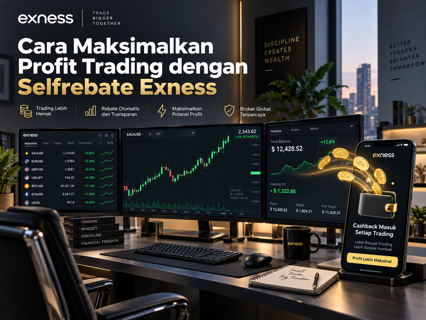 Cara Maksimalkan Profit Trading dengan Selfrebate Exness