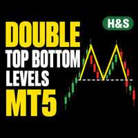 Free Download Double Top Bottom Head and Shoulders Levels MT5